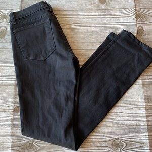 J. Brand Black Skinny Jeans Cigarette Jeans Jett Black Size 27
